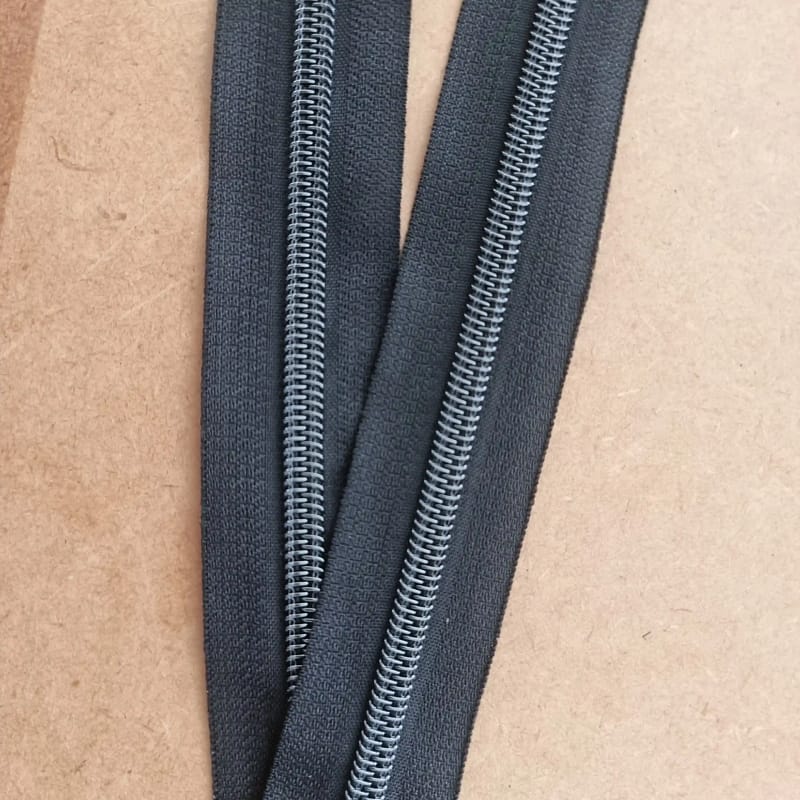Zipper Tape #5 Nylon (3.5cm wide) - Gunmetal Grey